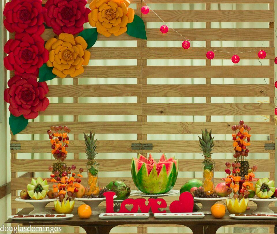 ideias de frutas para festa