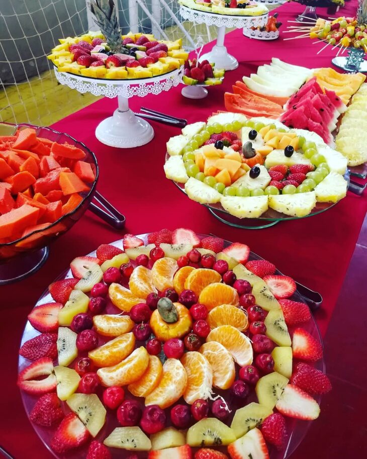 receitas mesa de frutas