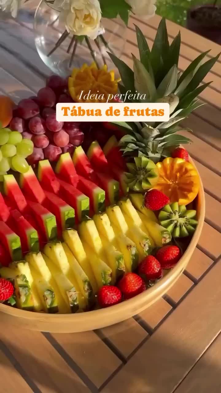 arranjos de frutas réveillon