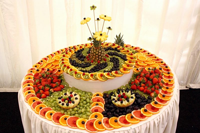 ideias mesa frutas econômicas