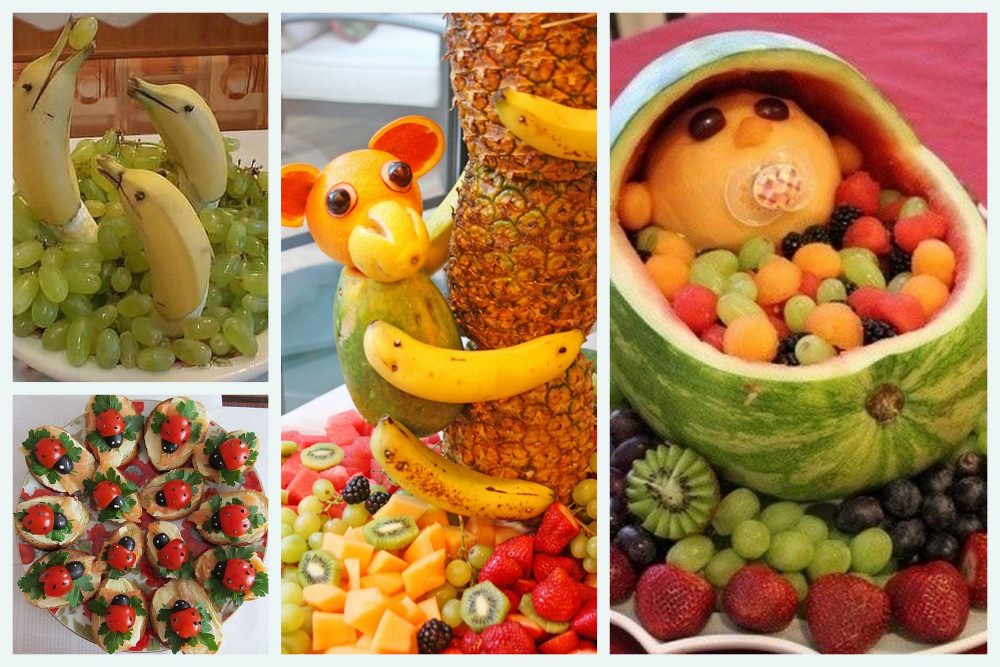 decoração de mesa de frutas econômica