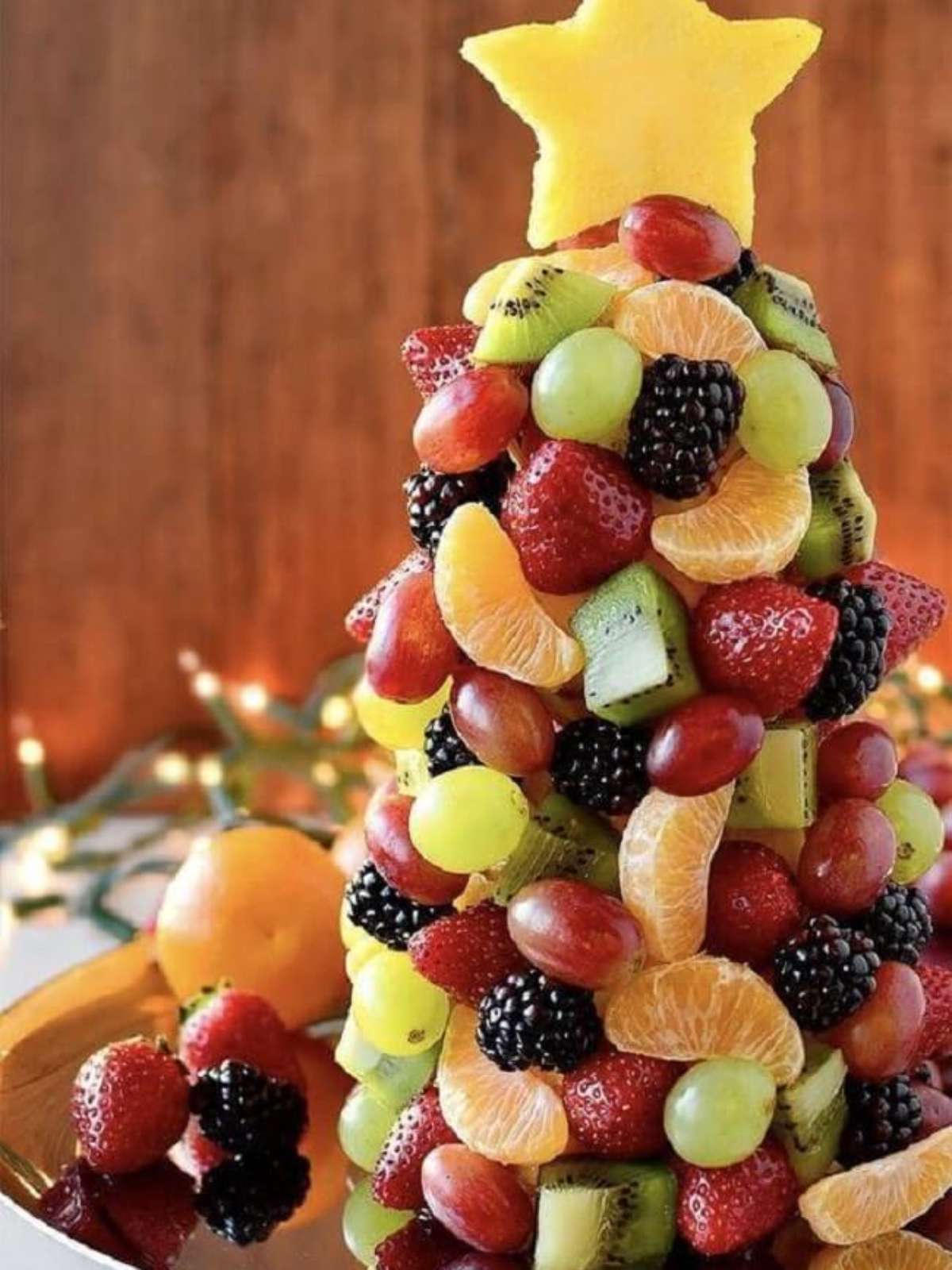 montar bandeja de frutas barata