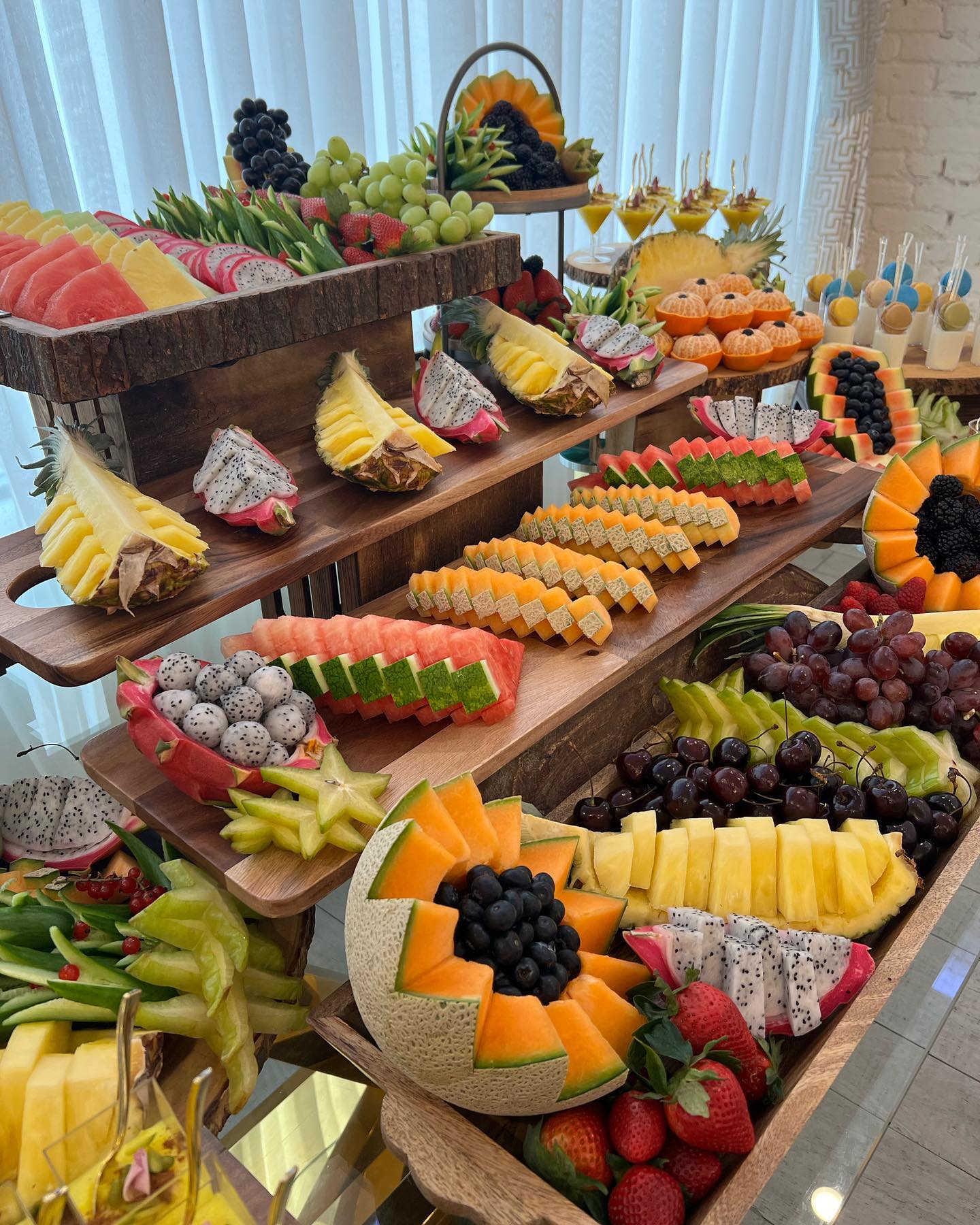 montar bandeja de frutas barata