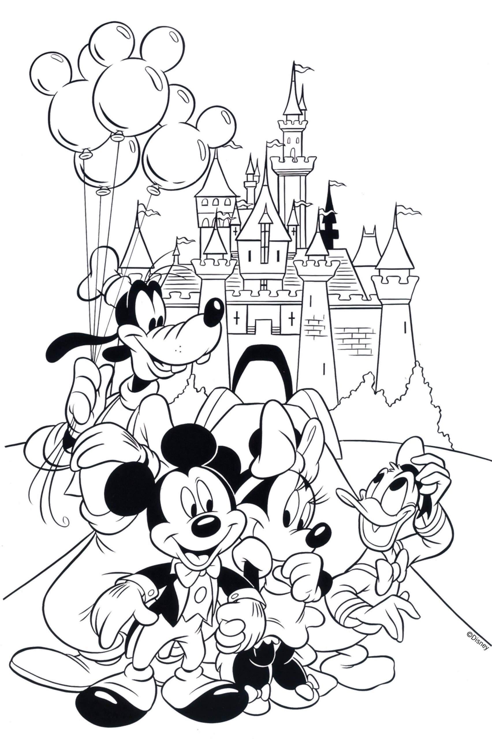 Mickey Mouse para colorir