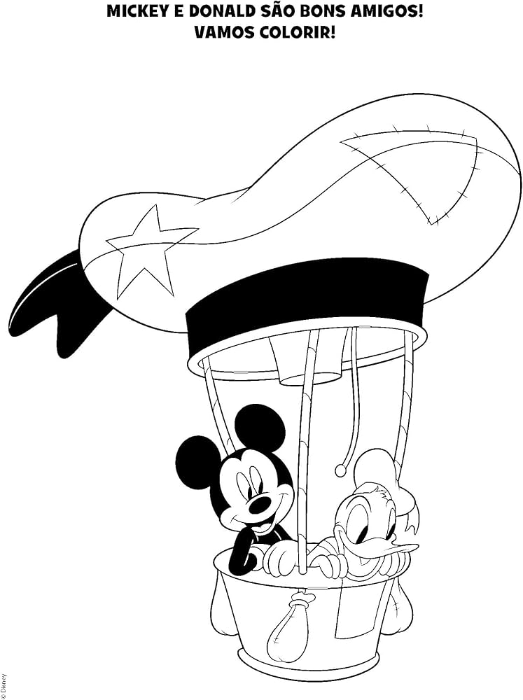 Mickey para pintar