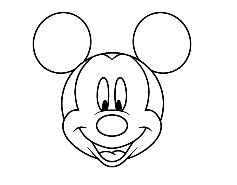 desenho Mickey fácil