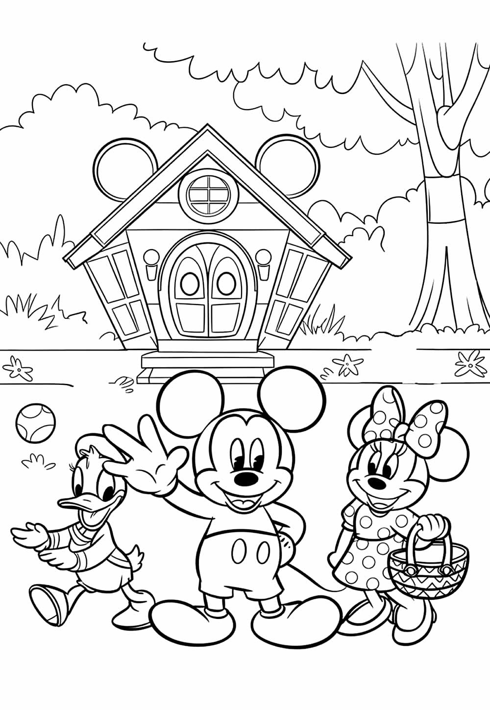 Mickey para pintar