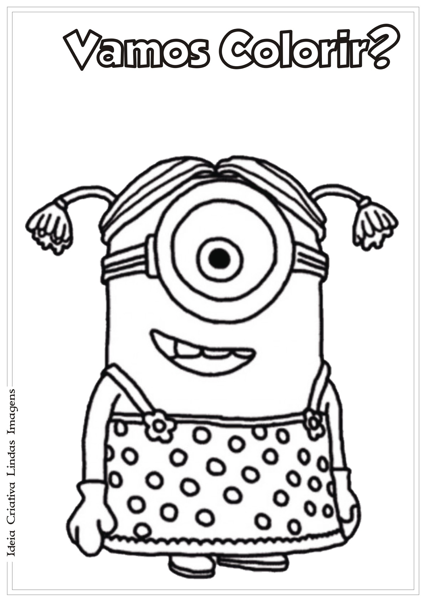 desenhos minions 2 para imprimir