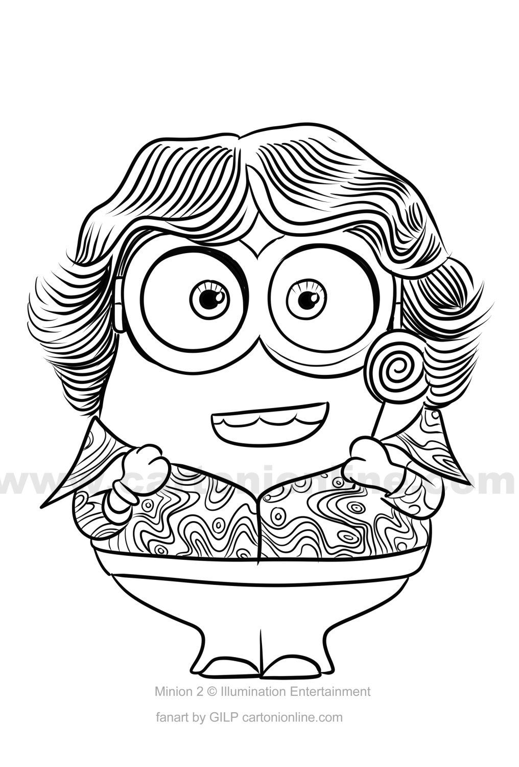 minions the rise of gru coloring pages