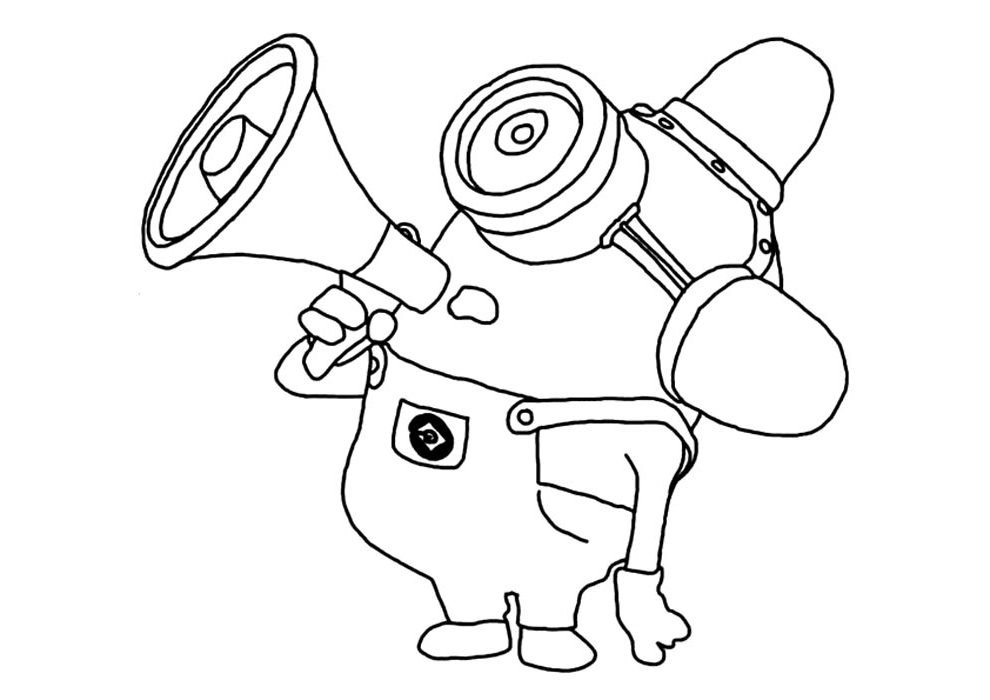 atividade infantil minions