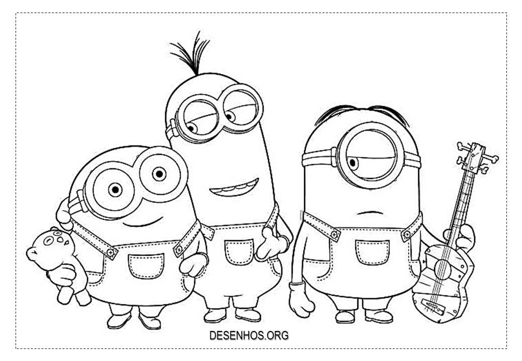 minions para pintar