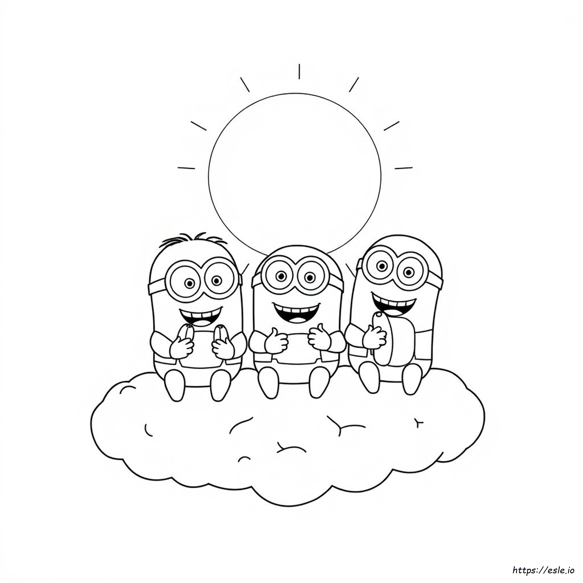 minions colorir imprimir