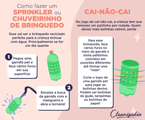 brinquedos recicláveis seguros