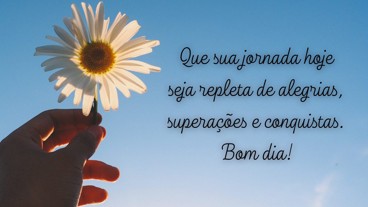bom dia com energia positiva