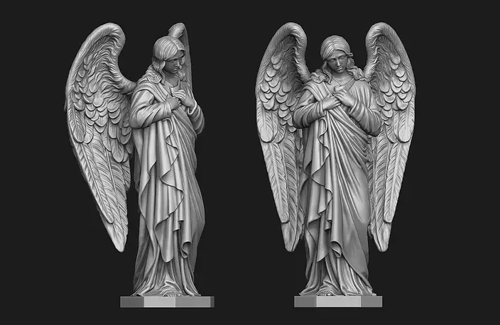 molde anjo natalino