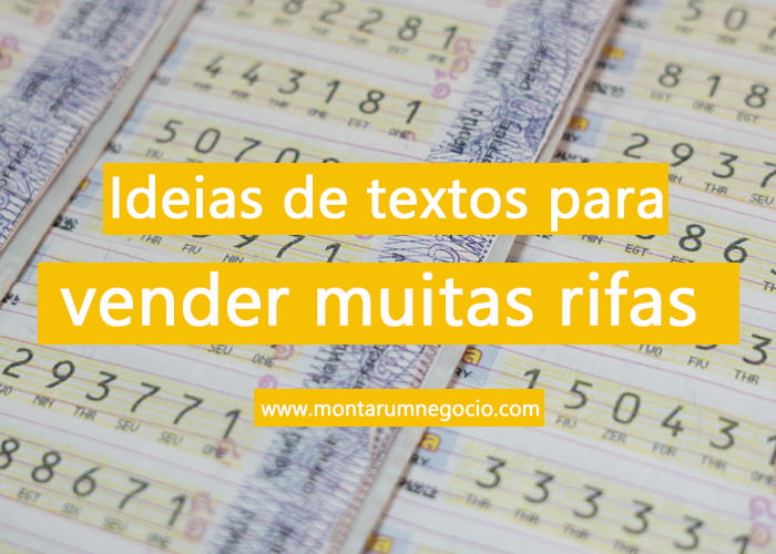 modelo de bilhete de rifa para imprimir