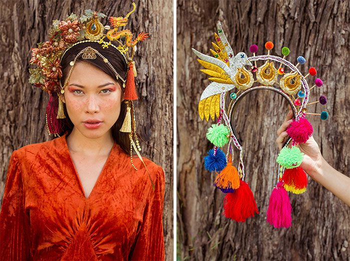tiara deusa carnaval