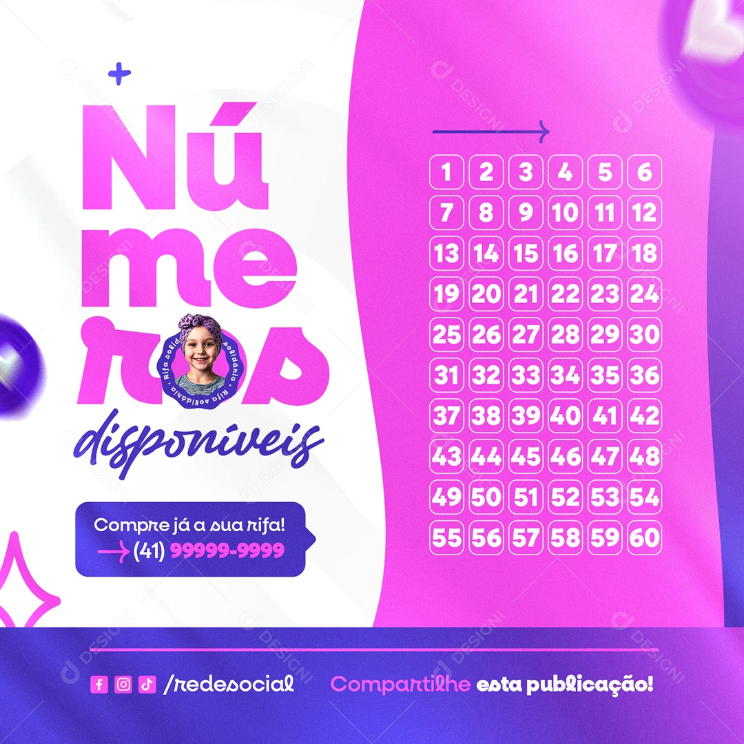 modelo de bilhete de rifa