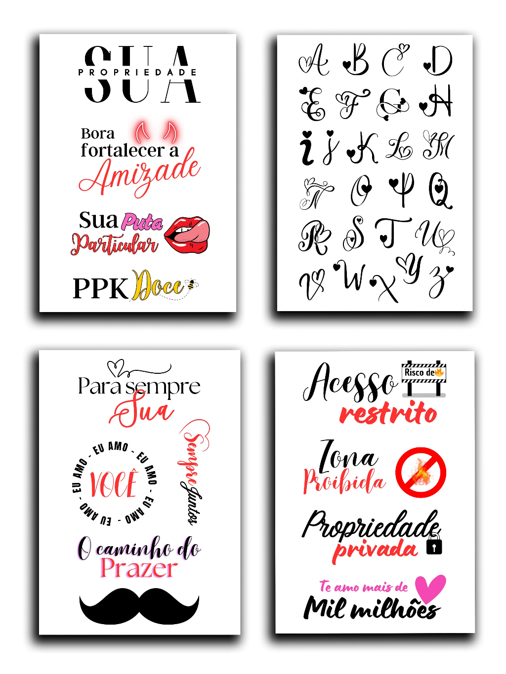 letras de bolha