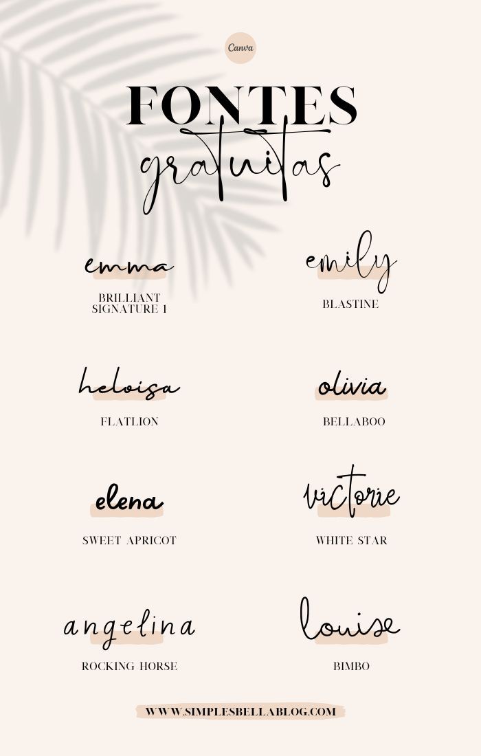 tipos de letras para cartazes