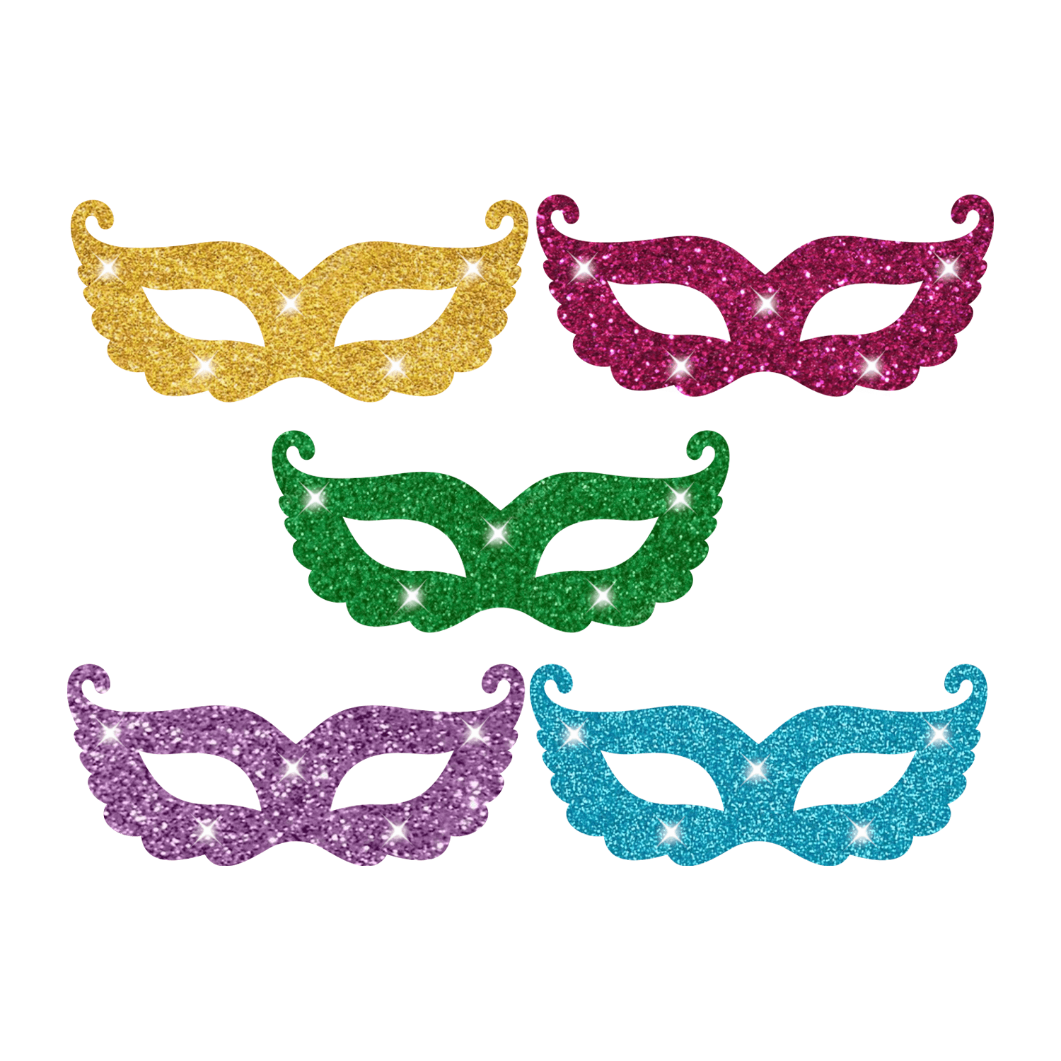 tipos de máscaras de carnaval