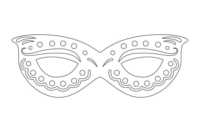 como fazer máscara de carnaval
