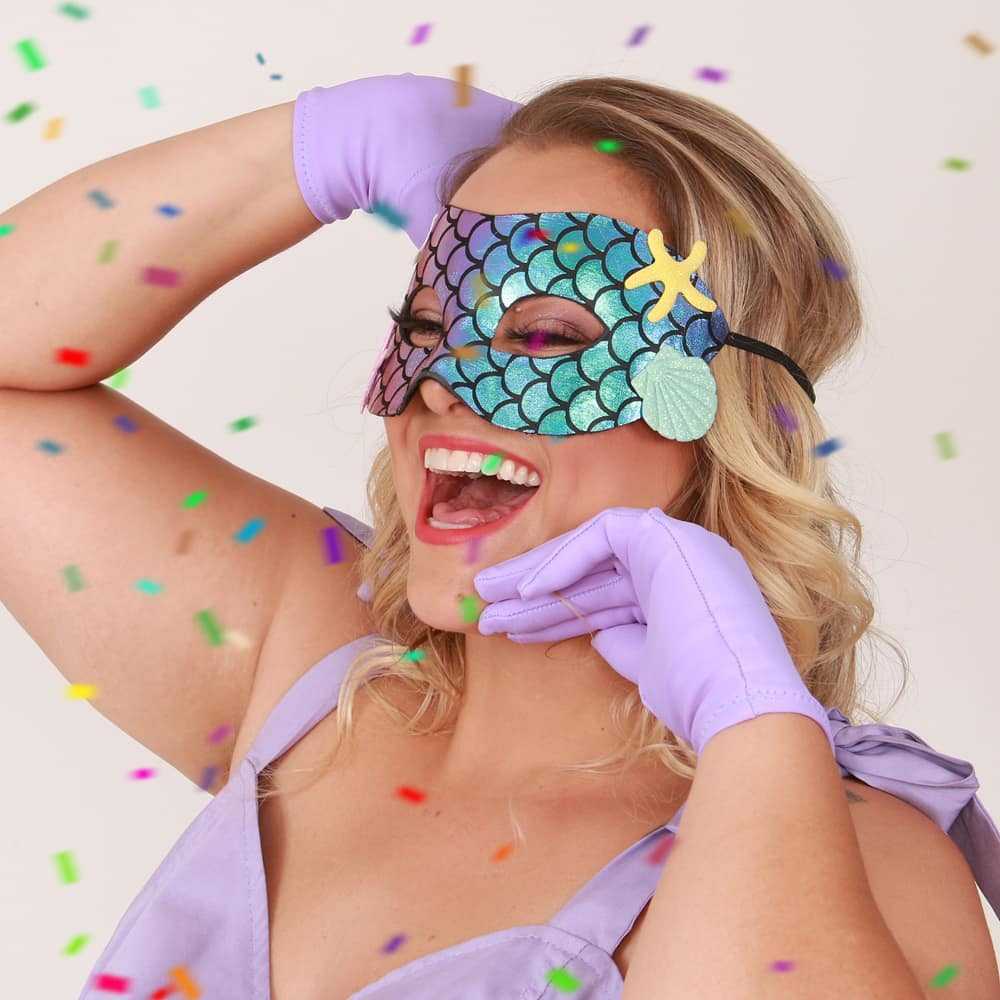 máscaras de festa
