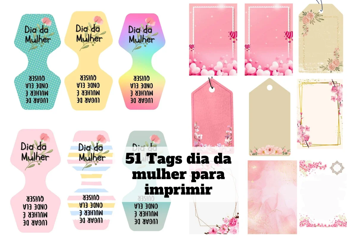 formatos de tags para impressão