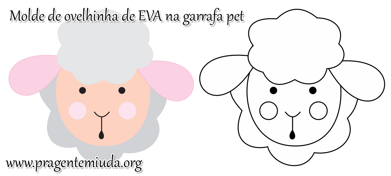 molde de ovelha para tecido