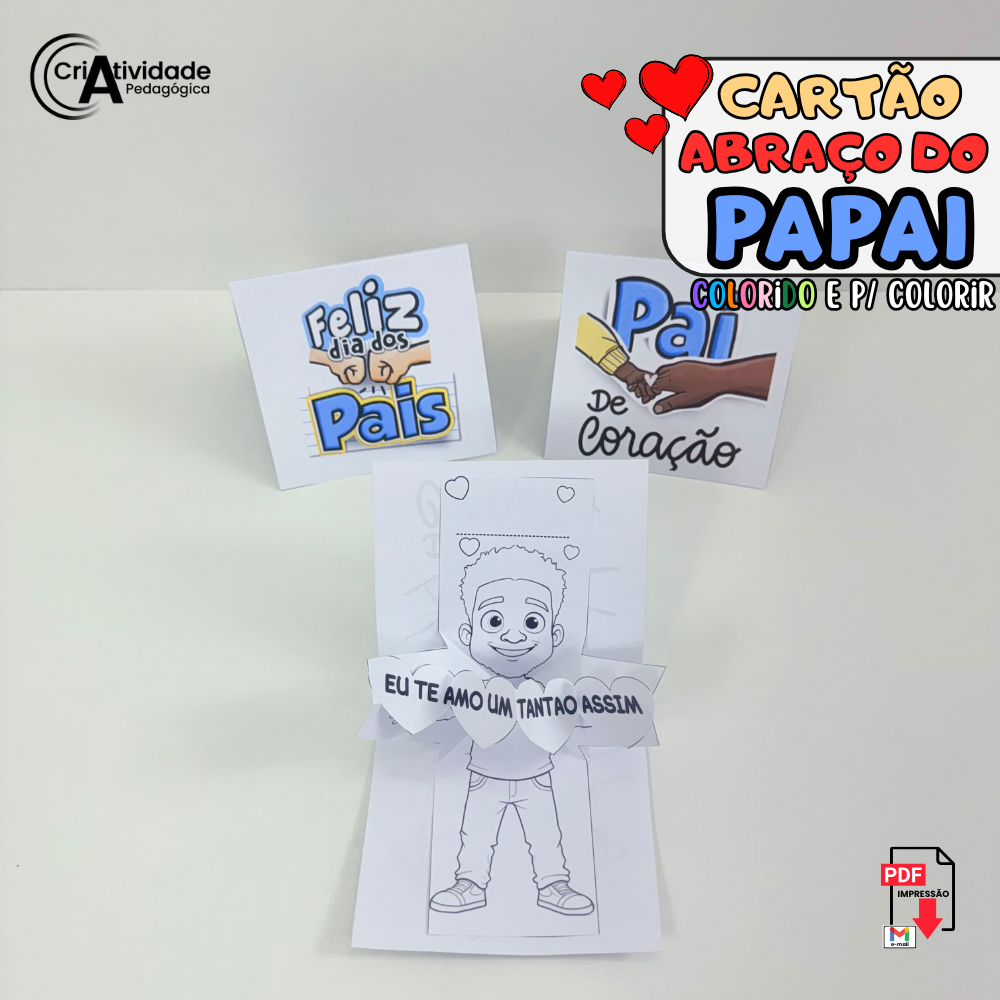 como fazer cartão dia dos pais