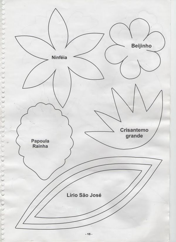 como imprimir moldes de artesanato em A4