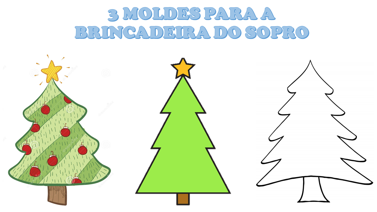 silhueta de árvore de natal para recortar