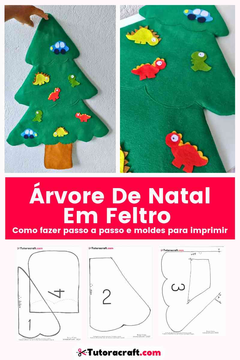 papel de parede árvore de natal molde