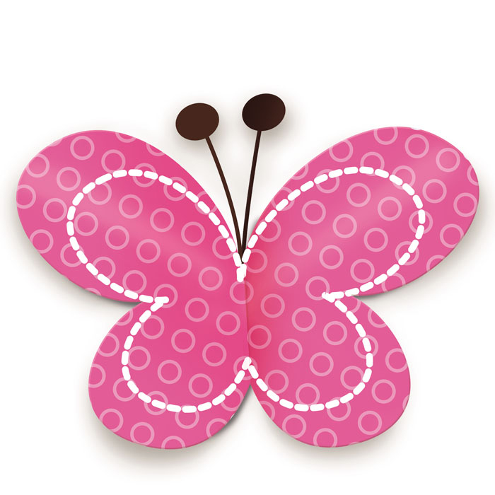 impressão asas de borboleta decorativas