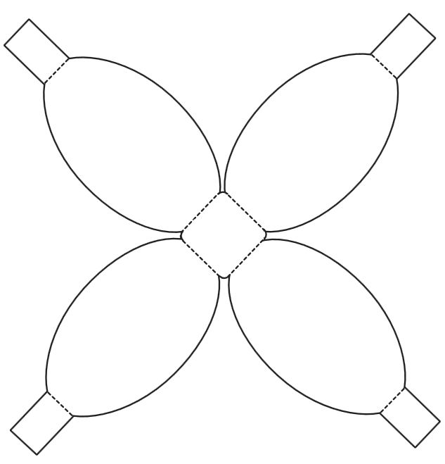 desenho de balão para imprimir