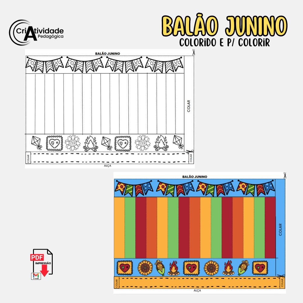 molde balão de feltro para imprimir