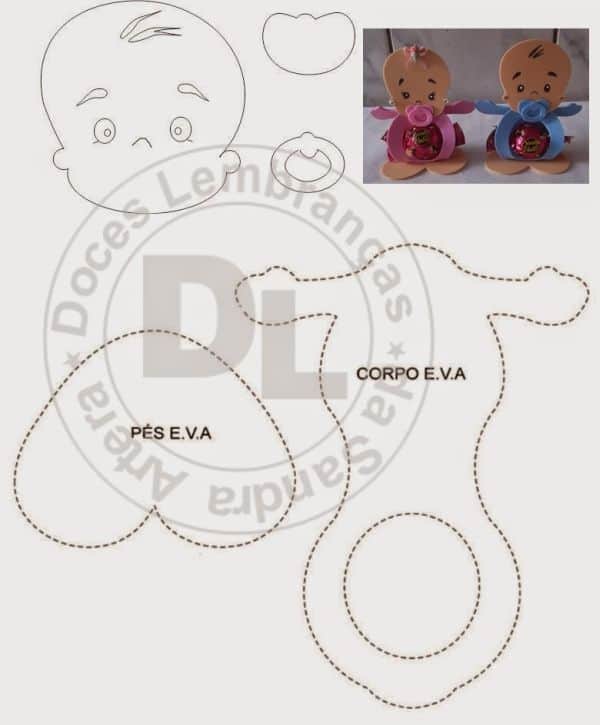 moldes infantis em eva para imprimir