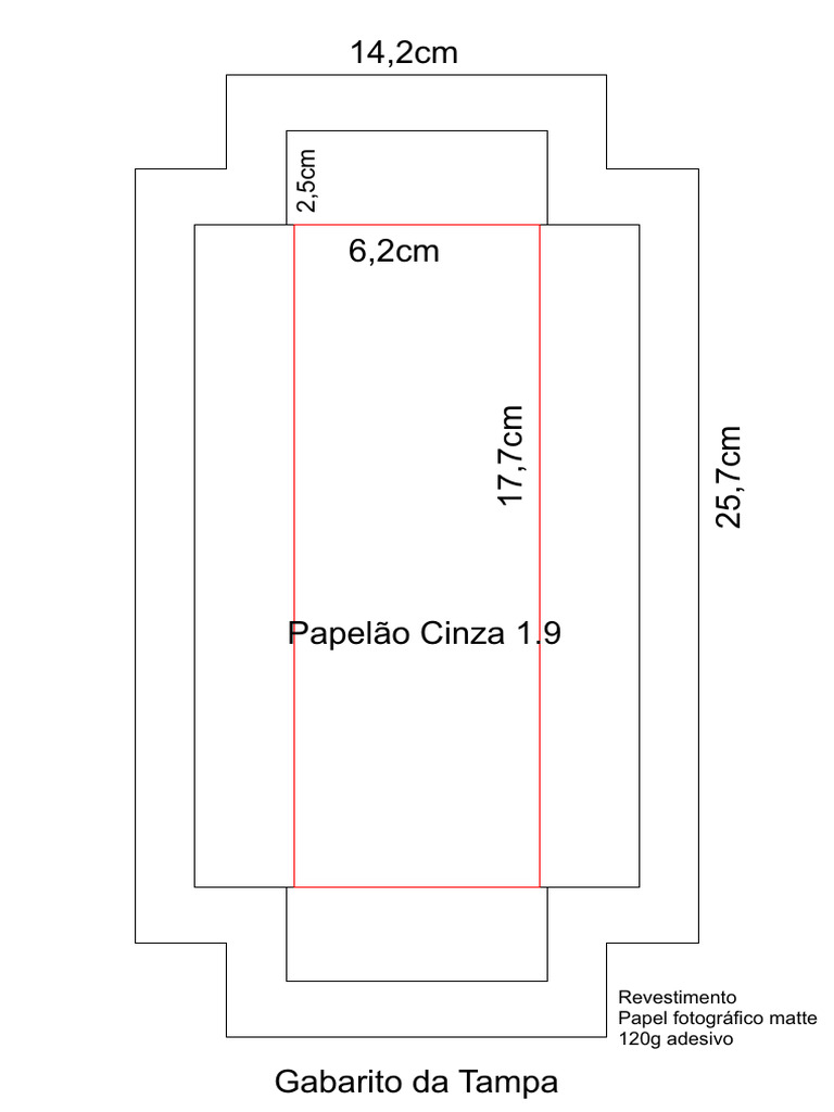como fazer caixa para caneta