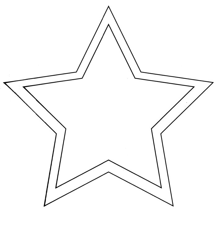 estrela cadente em EVA molde