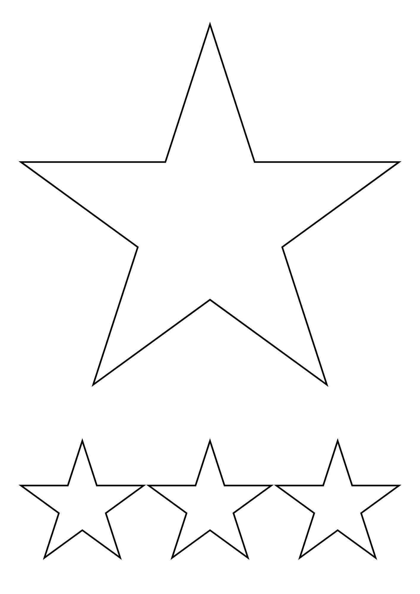 molde estrela para artesanato