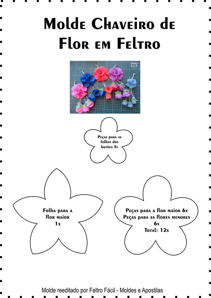 molde de flor em EVA para mural