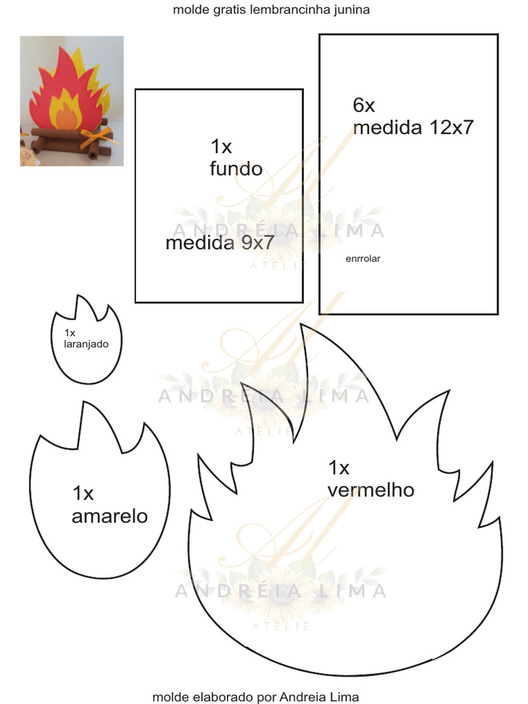 como fazer fogueira de sao joao em eva