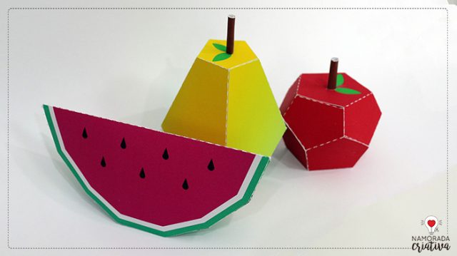 moldes de frutas criativos