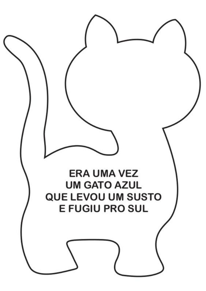 molde de almofada de gato