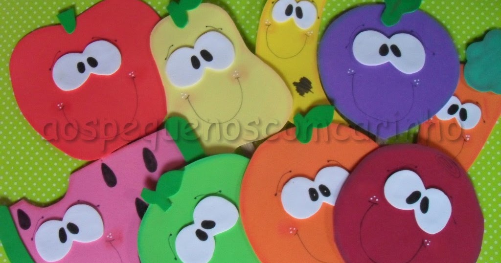 lembrancinhas de legumes em eva