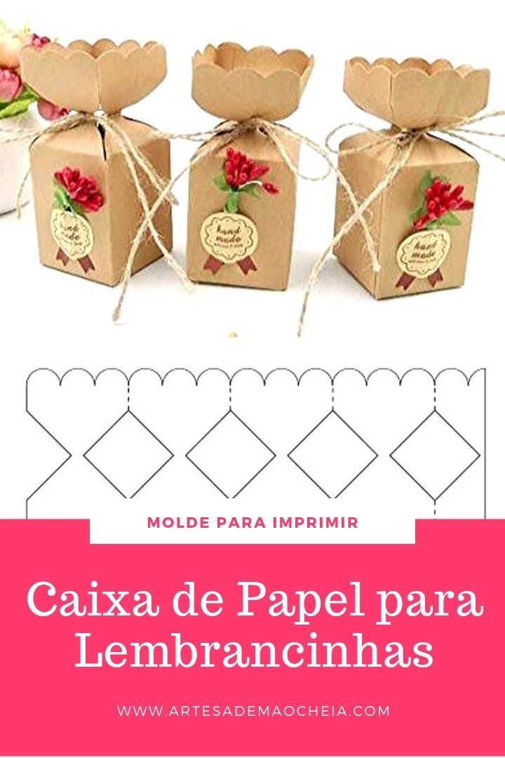 moldes de caixinhas para festa infantil grátis