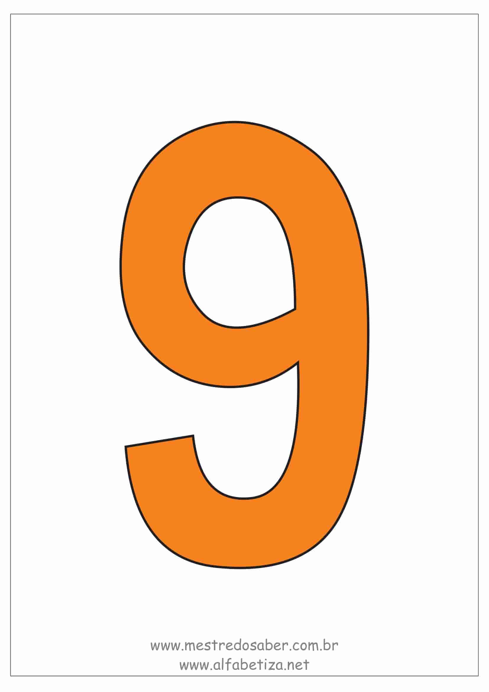 moldes de números para letreiros