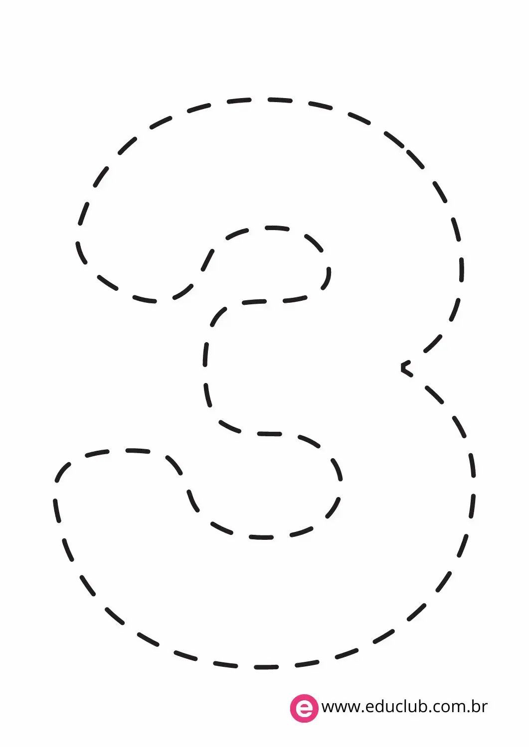 desenho de números para imprimir