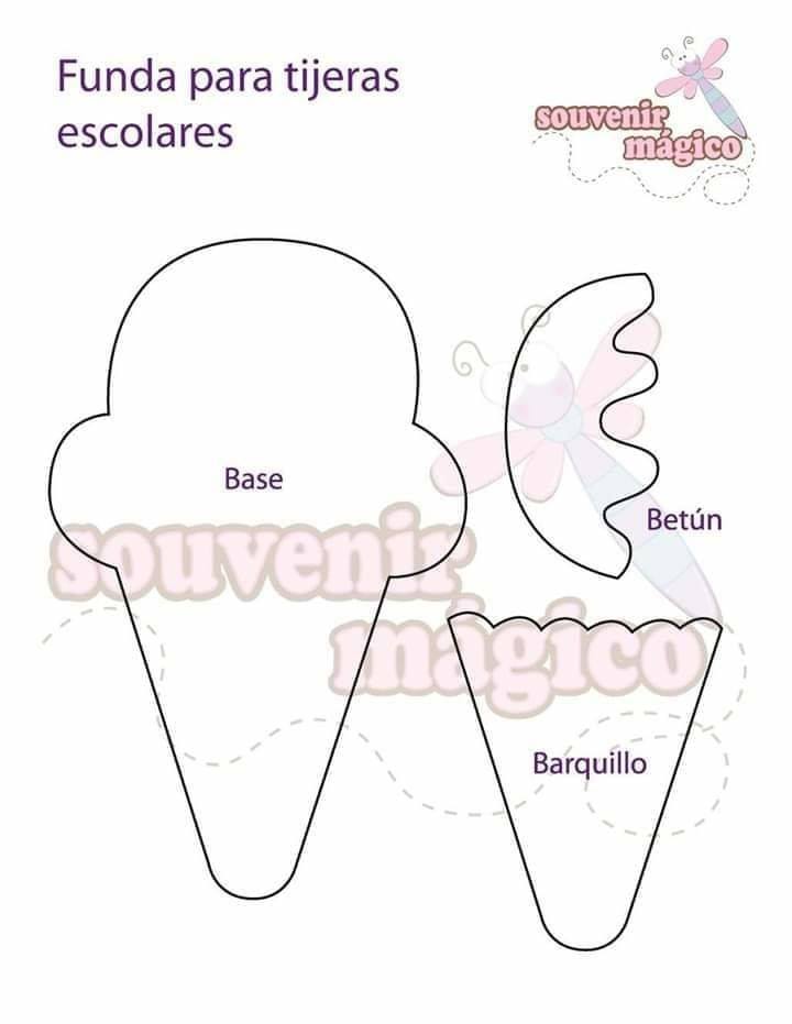atividade escolar sorvete