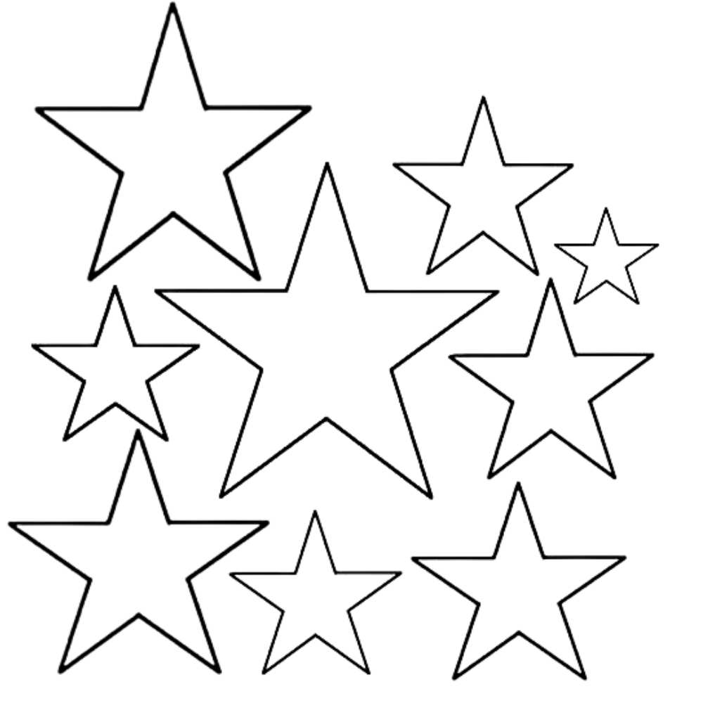 padrão estrela natalina para artesanato